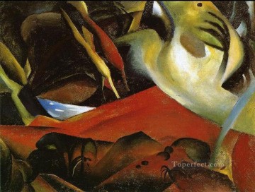 german expressionism Painting - The Storm Der Stur Expressionism